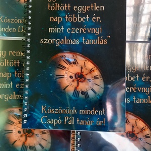 Egyedi füzet tanároknak - otthon & életmód - papír, írószer - jegyzetfüzet & napló - Meska.hu