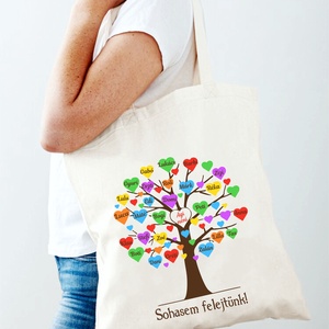 Egyedi vászontáska óvónéniknek, tanító néniknek - táska & tok - bevásárlás & shopper táska - shopper, textiltáska, szatyor - Meska.hu