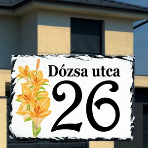 Házszámtábla, Otthon & Életmód, Ház & Kert, Házszám, Fotó, grafika, rajz, illusztráció, MESKA