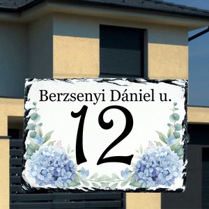 Házszámtábla - Meska.hu