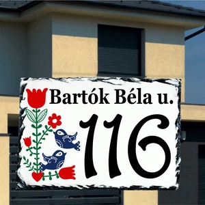 Házszámtábla, Otthon & Életmód, Ház & Kert, Házszám, Fotó, grafika, rajz, illusztráció, MESKA
