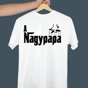 Vicces póló nagypapáknak, Ruha & Divat, Női ruha, Póló, felső, Fotó, grafika, rajz, illusztráció, Festett tárgyak, MESKA