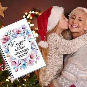 Névre szóló receptfüzet, Otthon & Életmód, Konyhafelszerelés, tálalás, Sütés, főzés, Receptfüzet, , MESKA