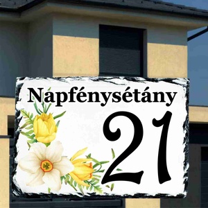 Házszámtábla, Otthon & Életmód, Ház & Kert, Házszám, Fotó, grafika, rajz, illusztráció, MESKA