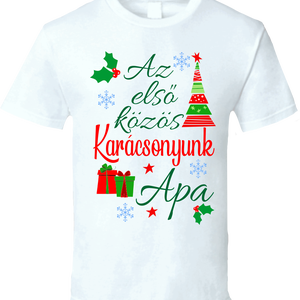 Karácsonyi póló apukáknak - Meska.hu