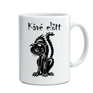 Vicces kávés bögre Karácsonyra - Meska.hu