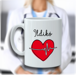 Bögre doktornőnek, nővérnek, ápolónőnek kisgyermektől - otthon & életmód - konyhafelszerelés, tálalás - tálalás - bögre & csésze - Meska.hu