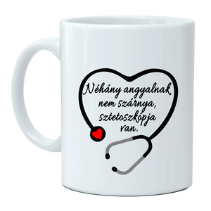 Bögre doktornőnek, nővérnek, ápolónőnek - otthon & életmód - konyhafelszerelés, tálalás - tálalás - bögre & csésze - Meska.hu