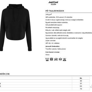 Különleges női kapucnis pulóver egyedi nyomtatással - ruha & divat - női ruha - póló, felső - Meska.hu