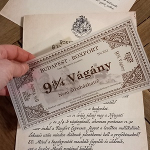 Névre szóló Roxforti levél !!!  - művészet - grafika & illusztráció - egyéb rajzok - Meska.hu