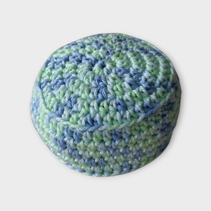 Footbag/Babzsák türkizzöld-kék, Játék & Sport, Sport és kikapcsolódás, Labdajátékok, Horgolás, MESKA