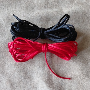 Selyemzsinór csomag fekete,piros , DIY (Csináld magad), Egységcsomag, , MESKA