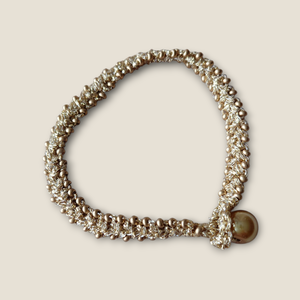 Zsinór karkötő arany - Meska.hu