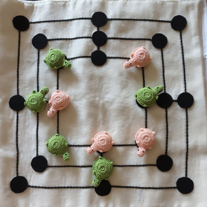 Malom társasjáték , Játék & Sport, Táblajáték és Kártyajáték, Társasjátékok, Horgolás, Varrás, MESKA