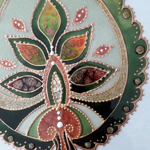 Őszi fa 2. - művészet - festmény - üvegfestmény - Meska.hu Őszi fa 2. - művészet - festmény - üvegfestmény - Meska.hu