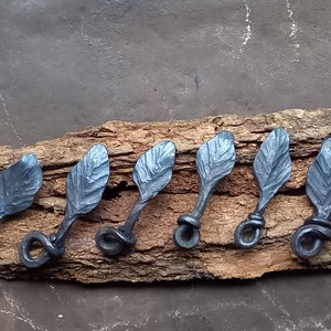 Kovácsoltvas levélmintás kulcstartó, Táska & Tok, Kulcstartó & Táskadísz, Kulcstartó, Kovácsoltvas, MESKA