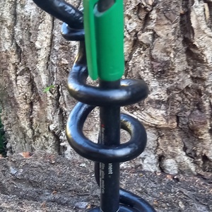 Kovácsoltvas írószertartó - Meska.hu