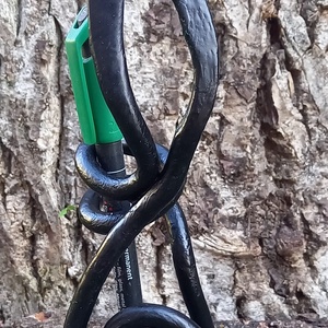 Violinkulcs alakú kovácsoltvas írószertartó  - Meska.hu