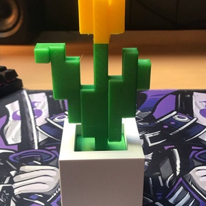 Minecraft tulipán - kellékek & szerszámok - dekorációs kellékek - egyéb kellékek - Meska.hu