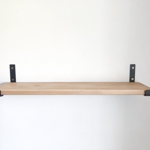 Polctartó konzol (fekete 15 cm) - otthon & életmód - bútor - polc - Meska.hu