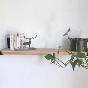 Polctartó konzol (fekete 15 cm) - otthon & életmód - bútor - polc - Meska.hu