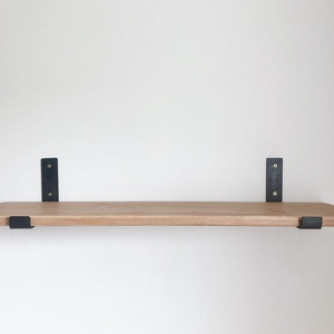 Polctartó konzol (fekete 20 cm) - otthon & életmód - bútor - polc - Meska.hu