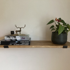 Polctartó konzol (fekete 25 cm) - otthon & életmód - bútor - polc - Meska.hu