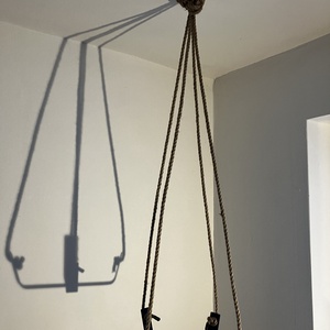 Függő virágtartó kicsi - otthon & életmód - dekoráció - virágdísz és tartó - virágtartó - Meska.hu