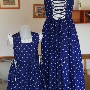 Baba mama ruha, Ruha & Divat, Páros szett, Anya-lánya szett, Varrás, MESKA