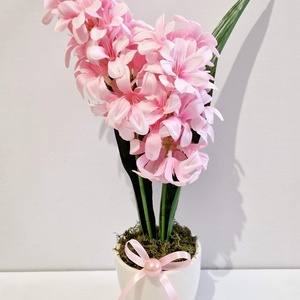 Asztaldísz jácinttal - Meska.hu