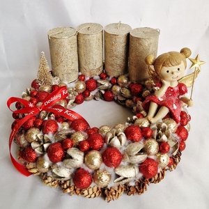 Adventi koszorú - Meska.hu