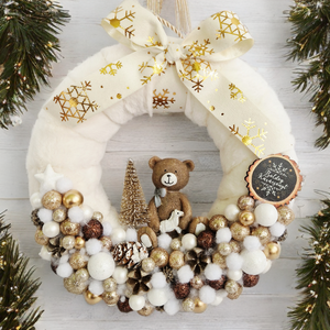 Karácsonyi ajtódísz  - Meska.hu