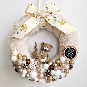 Karácsonyi ajtódísz  - karácsony - adventi díszek - adventi ajtódísz - Meska.hu