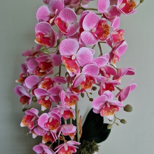 Sok virágos örök orchidea  - otthon & életmód - dekoráció - virágdísz és tartó - csokor & virágdísz - Meska.hu