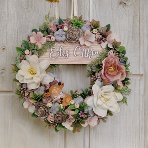 Tavaszi ajtódísz - Meska.hu