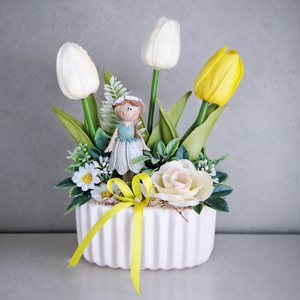 Tavaszi asztaldísz  - Meska.hu