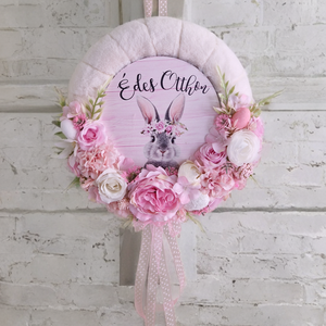 Tavaszi ajtódísz, Otthon & Életmód, Dekoráció, Ajtó- és ablak dekoráció, Ajtódísz & Kopogtató, Virágkötés, MESKA