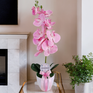 Örök Orchidea , Otthon & Életmód, Virágdekoráció, Virágdíszek, Asztali virágdísz, Virágkötés, MESKA