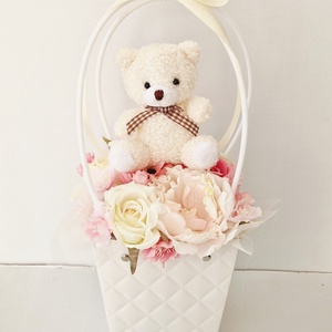 Macis táska ovis ballagásra, Otthon & Életmód, Virágdekoráció, Virágok, Virágcsokor, Virágkötés, MESKA