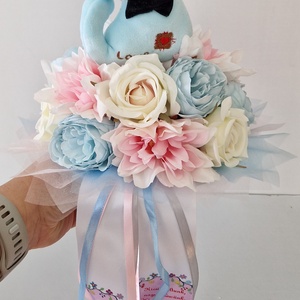 Ovis cicás ballagási csokor - otthon & életmód - virágdekoráció - virágok - virágcsokor - Meska.hu