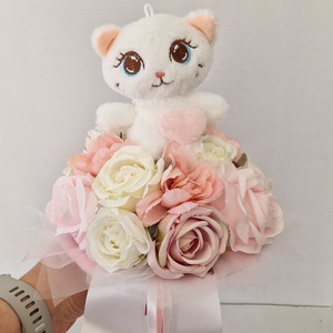 Ovis cicás ballagási csokor, Otthon & Életmód, Virágdekoráció, Virágok, Virágcsokor, Virágkötés, MESKA