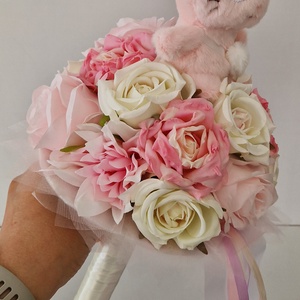 Ovis cicás ballagási csokor - otthon & életmód - virágdekoráció - virágok - virágcsokor - Meska.hu