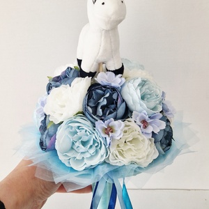 Lovacskás ballagási csokor - otthon & életmód - virágdekoráció - virágok - virágcsokor - Meska.hu