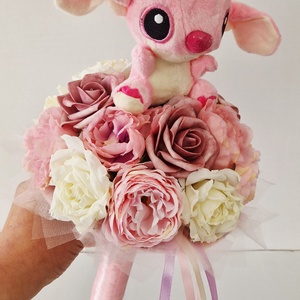 Ballagási csokor Stich  - otthon & életmód - virágdekoráció - virágok - virágcsokor - Meska.hu