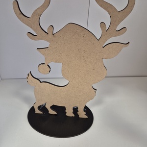 Rénszarvas karácsonyi dísz - karácsony - adventi díszek - adventi asztaldísz - Meska.hu
