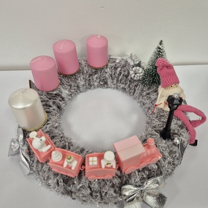 Adventi koszorú - karácsony - adventi díszek - adventi koszorú - Meska.hu