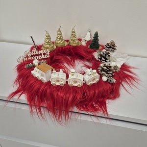 Adventi koszorú - karácsony - adventi díszek - adventi koszorú - Meska.hu