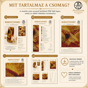 Borostyánméz � Loom karkötő minta PDF, Miyuki Delica 11/0 gyöngyszövő minta, Azonnal letölthető - diy (csináld magad) - fűzésminták - Meska.hu