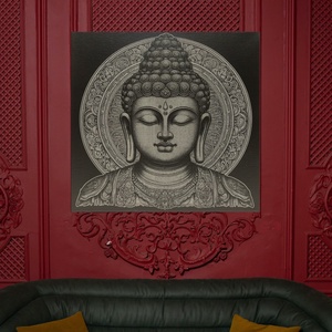 Buddha vászonkép - Meska.hu
