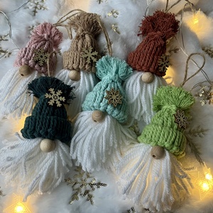 Karácsonyi manó, Karácsony, Karácsonyi lakásdekoráció, Karácsonyfadíszek, Csomózás, MESKA